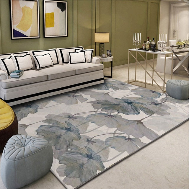 Abstract Flower Art Carpet
