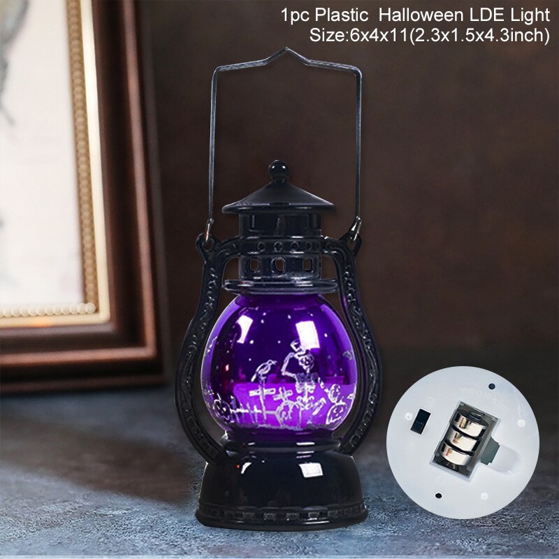 Halloween Retro Small Oil Lamp