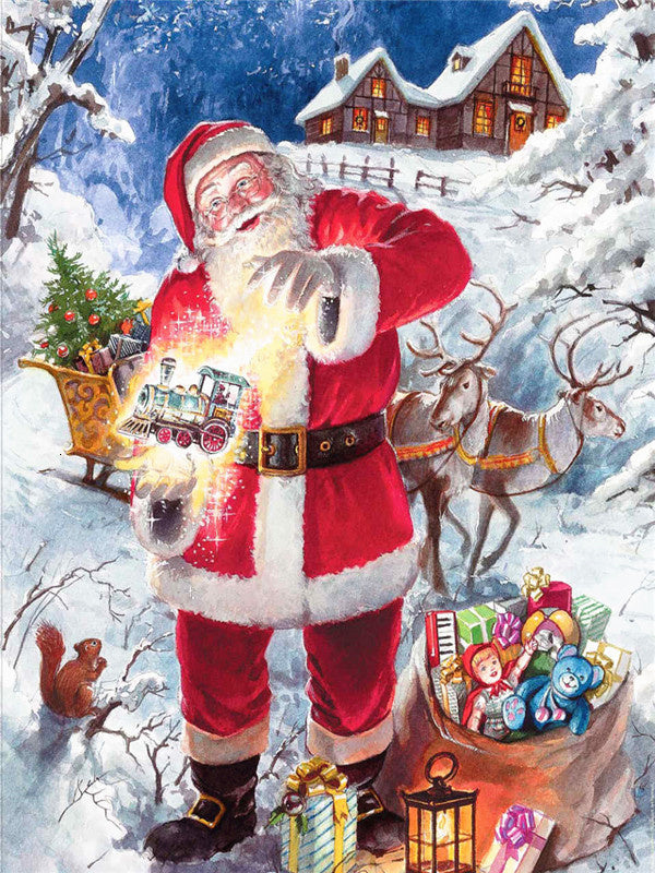 Santa Full Square Embroidery Diamond Art