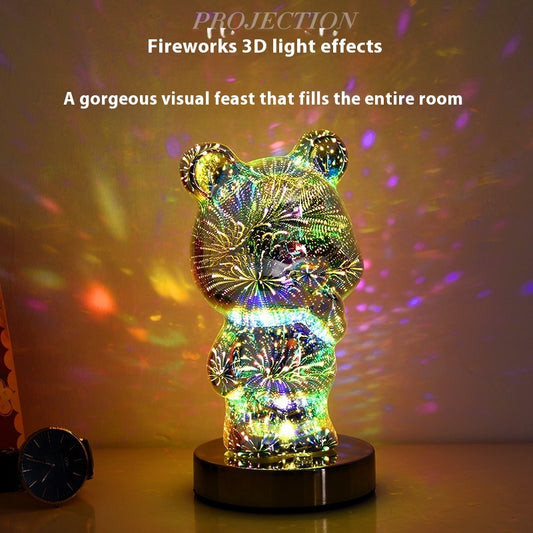 3D Glass Bear