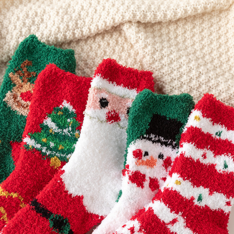 Christmas Socks for Children (5 pairs)