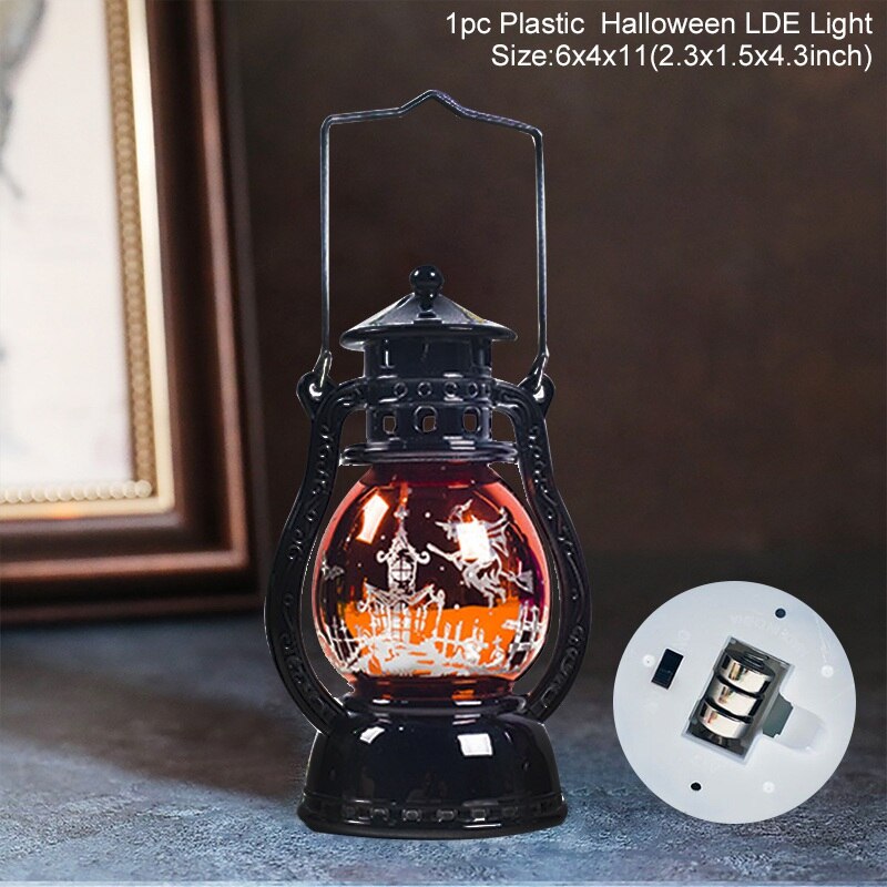 Halloween Retro Small Oil Lamp