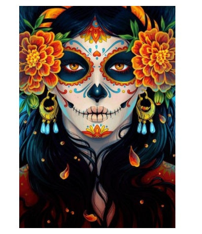 Diamond Painting Horror Skull Art Mosaic