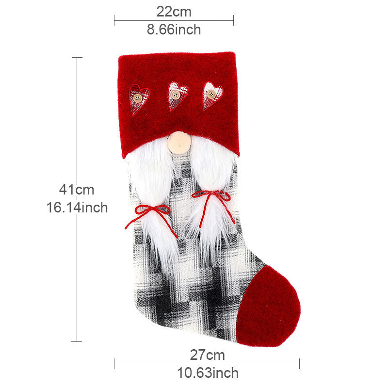 Christmas stocking gnome