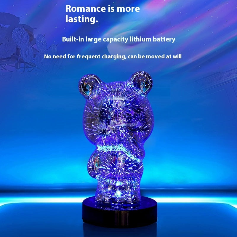 3D Glass Bear