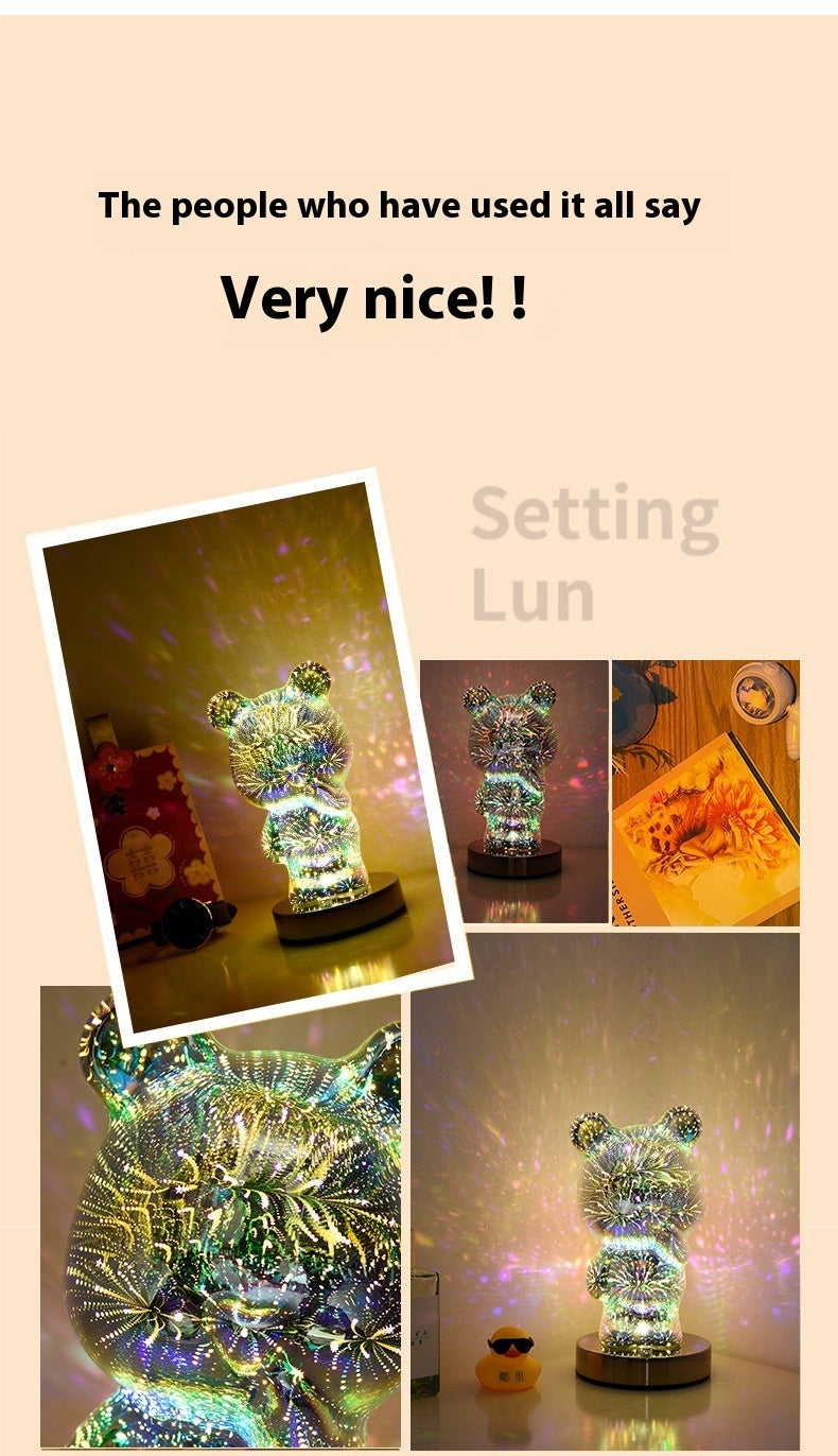 3D Glass Bear