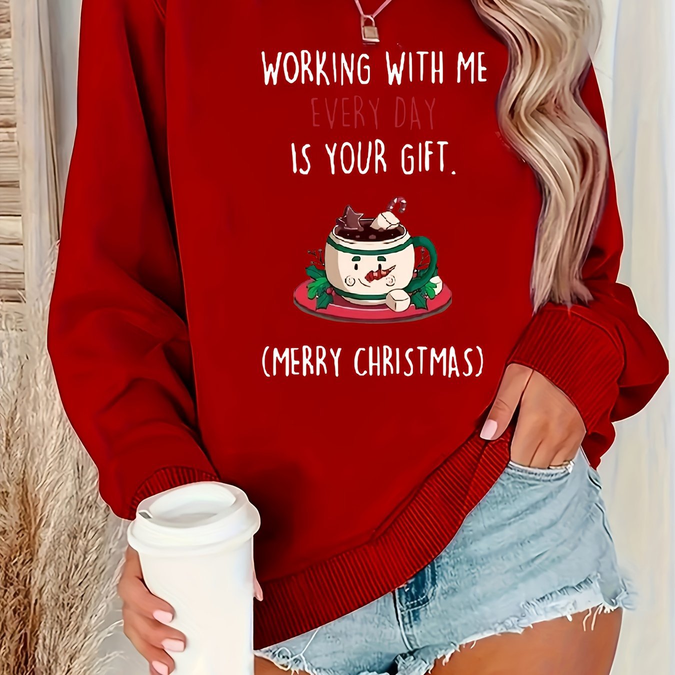 Christmas Cozy Plus Size jumper