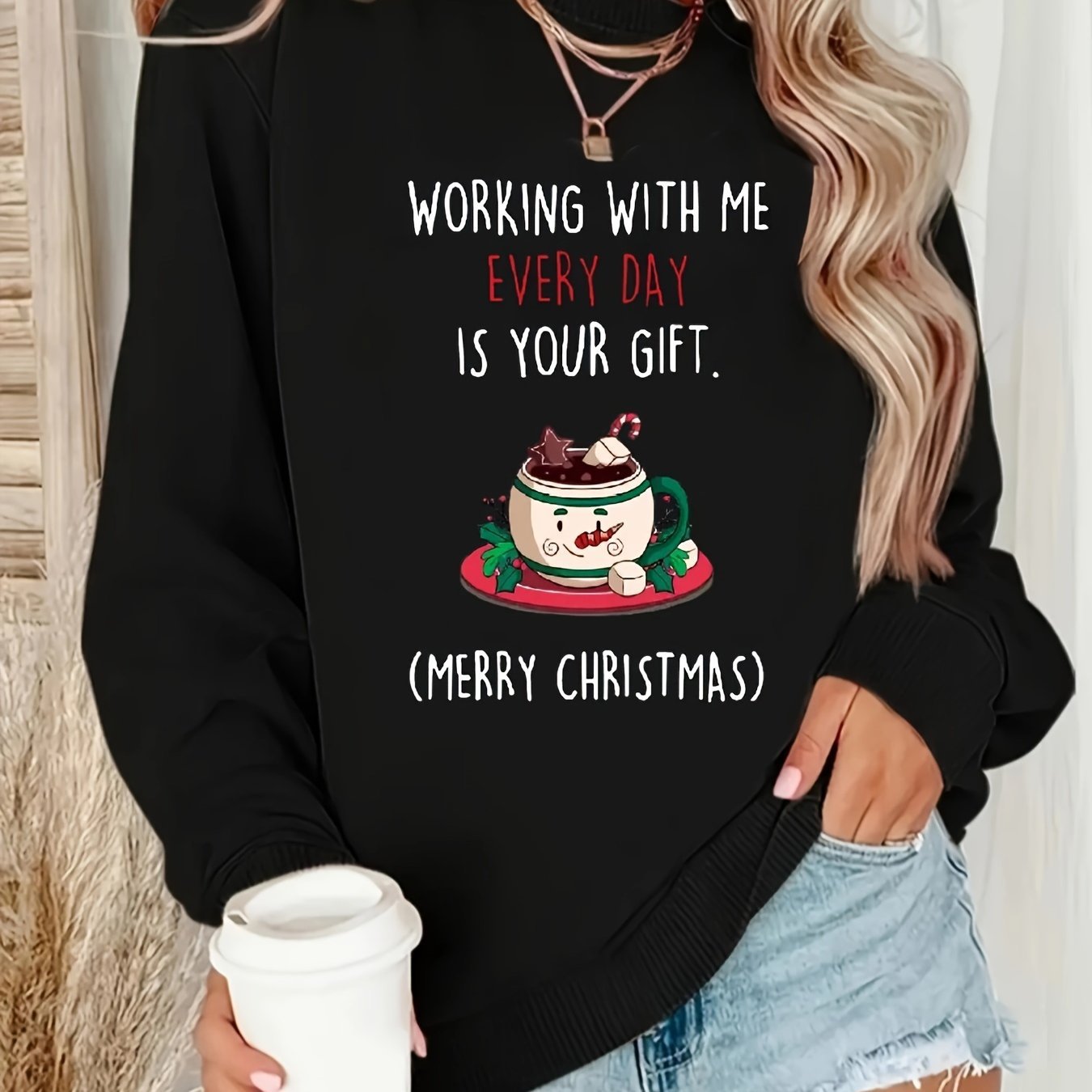 Christmas Cozy Plus Size jumper