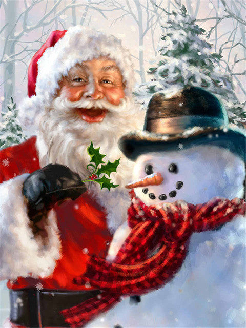 Santa Full Square Embroidery Diamond Art