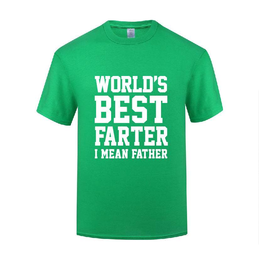World's Best Farter I Mean Father tshirt