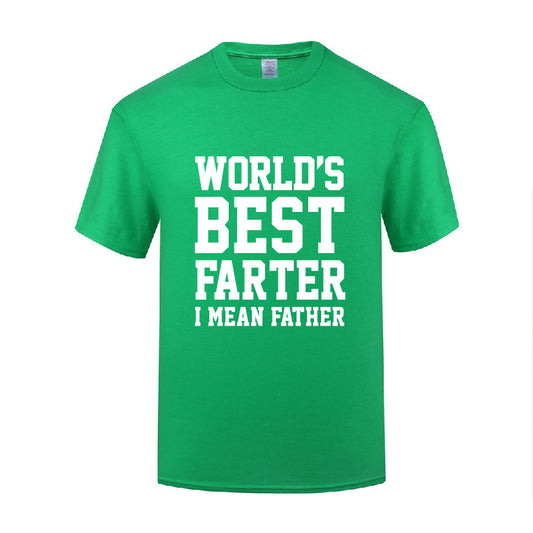 World's Best Farter I Mean Father tshirt