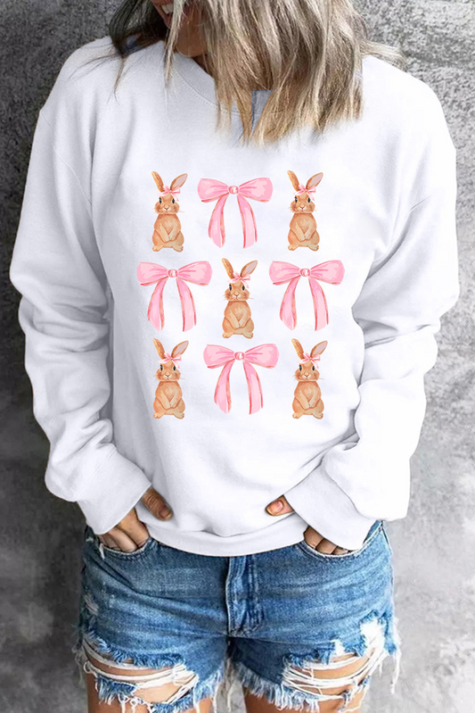 Easter Bunny Bow sweatshirt