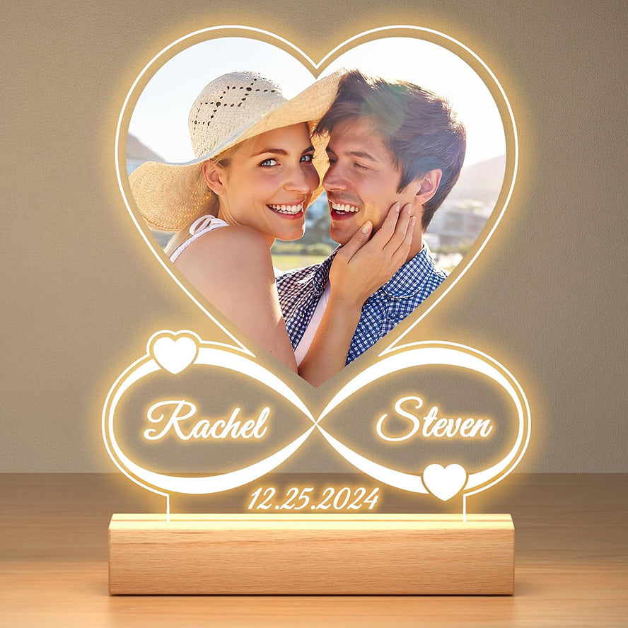 Valentine's Day Night Light Acrylic