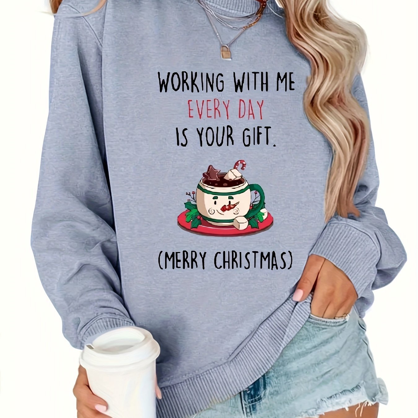 Christmas Cozy Plus Size jumper