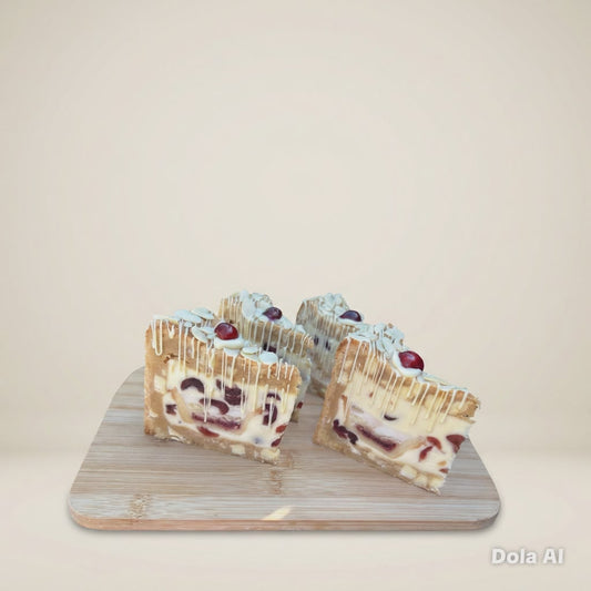 Cherry Bakewell Deep Cookie Pie