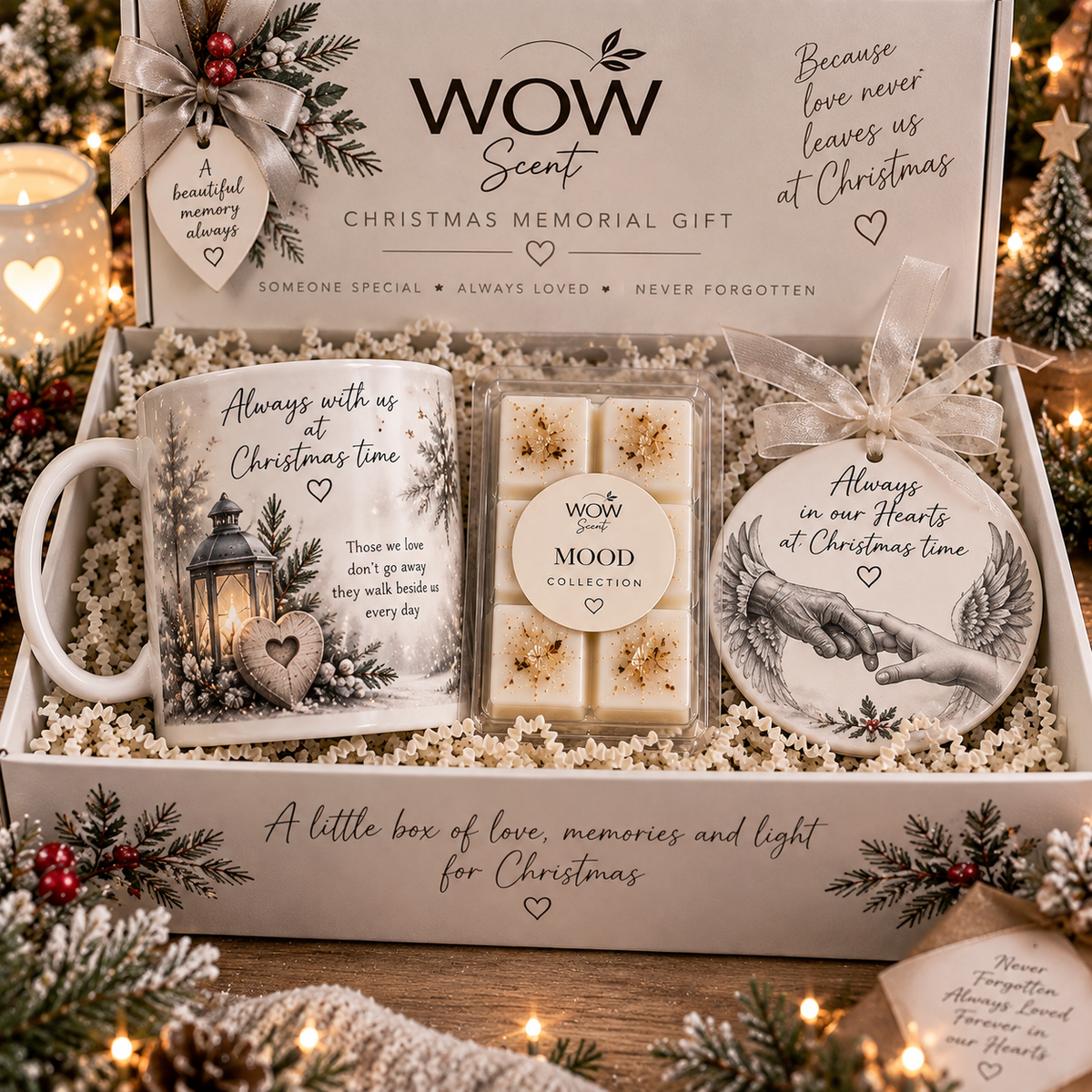 Christmas Memorial Gift Set | Bereavement Keepsake Box