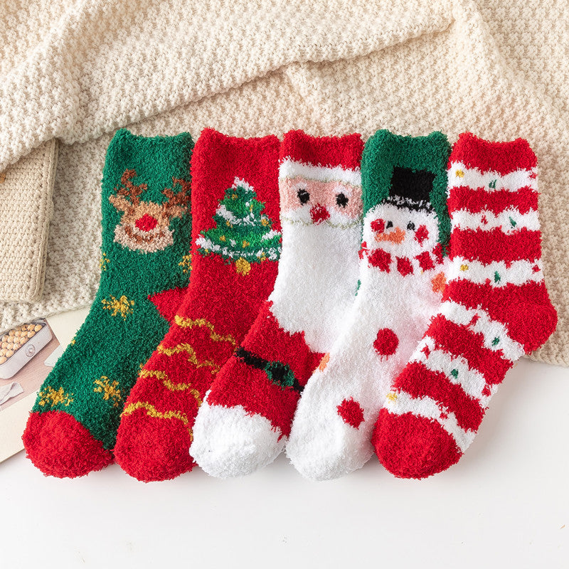 Christmas Socks for Children (5 pairs)