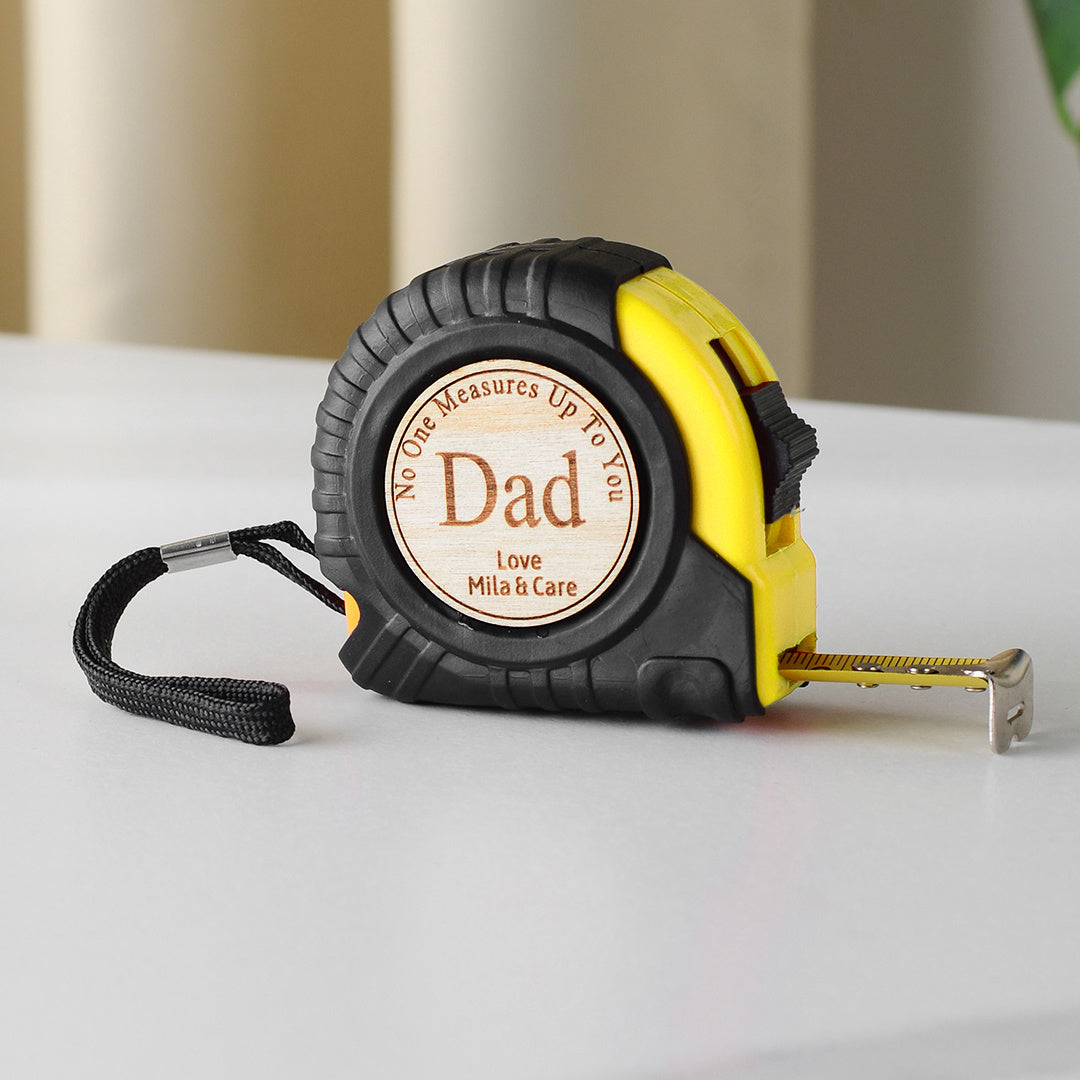 Men's Custom Name Personalised Father's Day Tape Measure