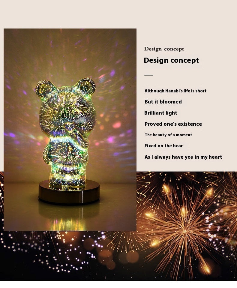 3D Glass Bear
