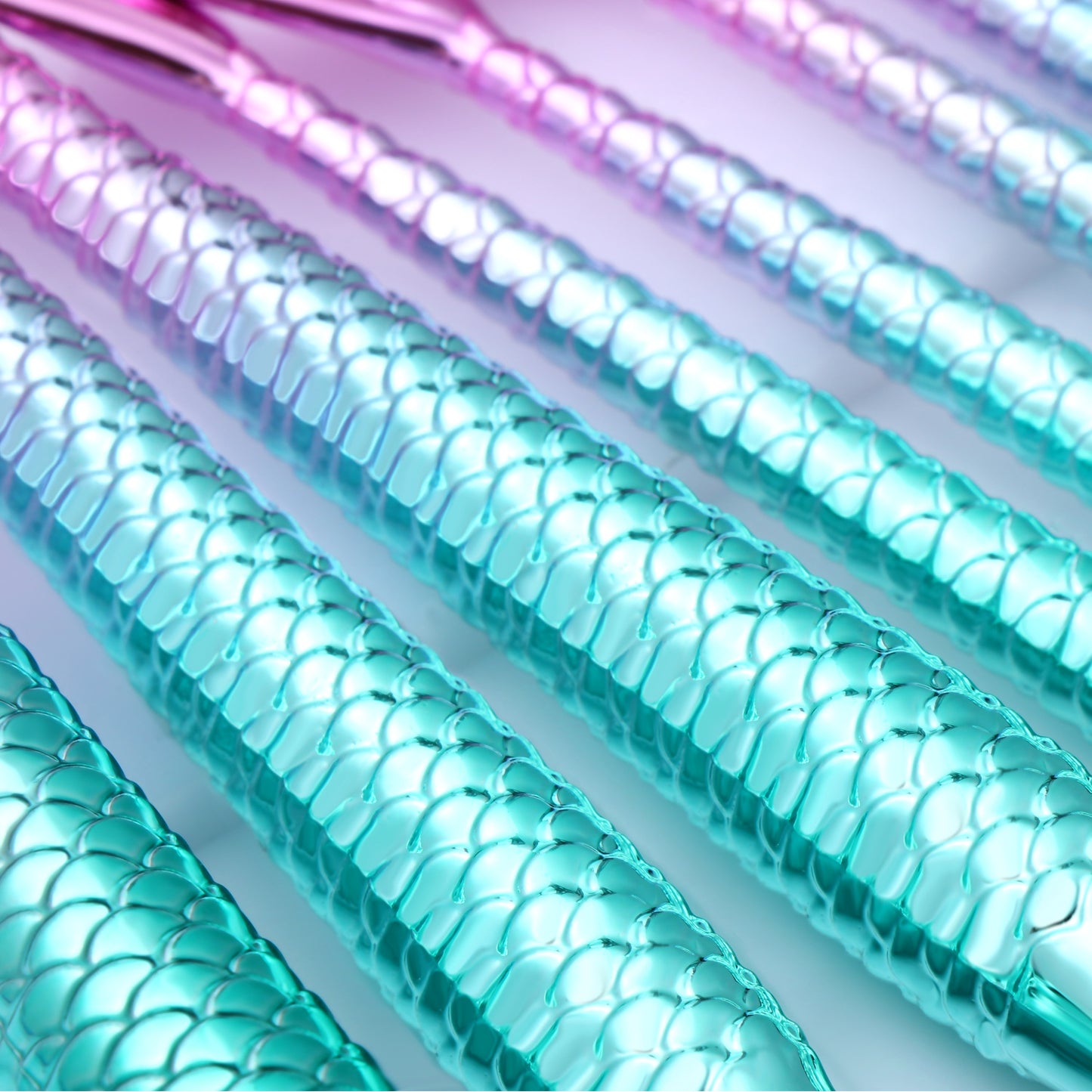 11pcs Mermaid Makeup Brushes Kit