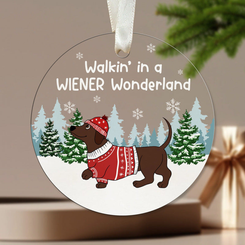 Christmas Tree acrylic decoration