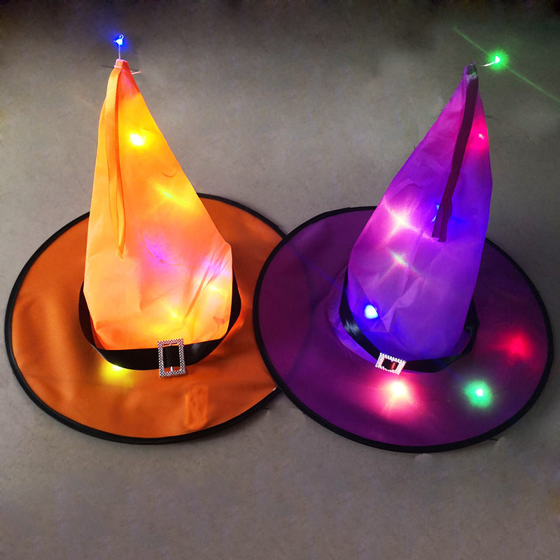 LED Light Witch Hat