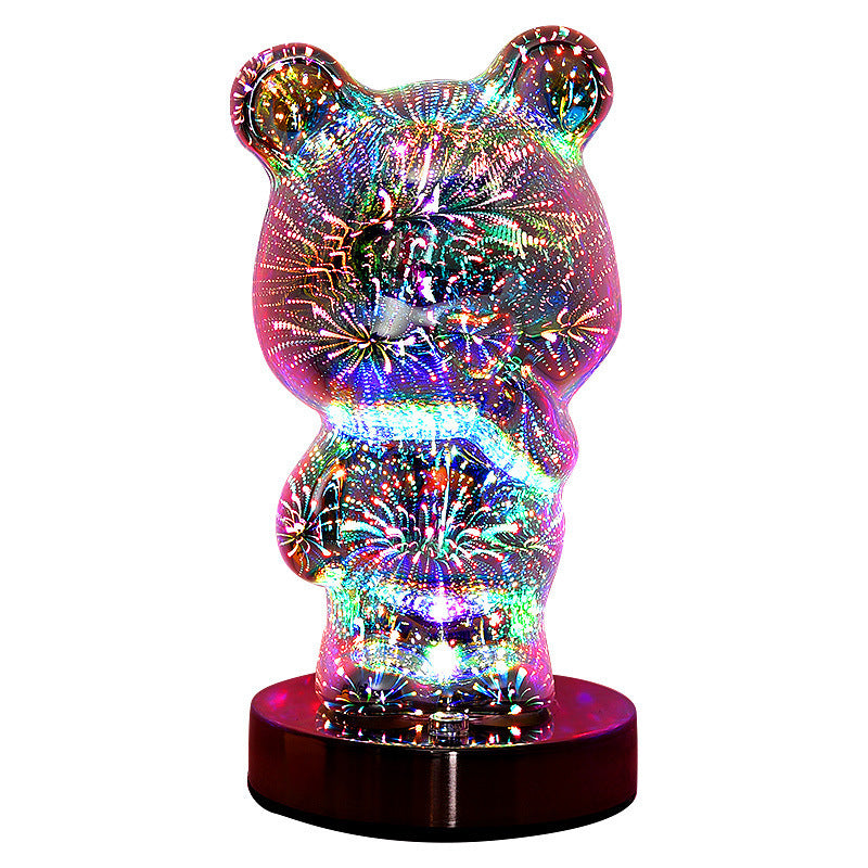 3D Glass Bear