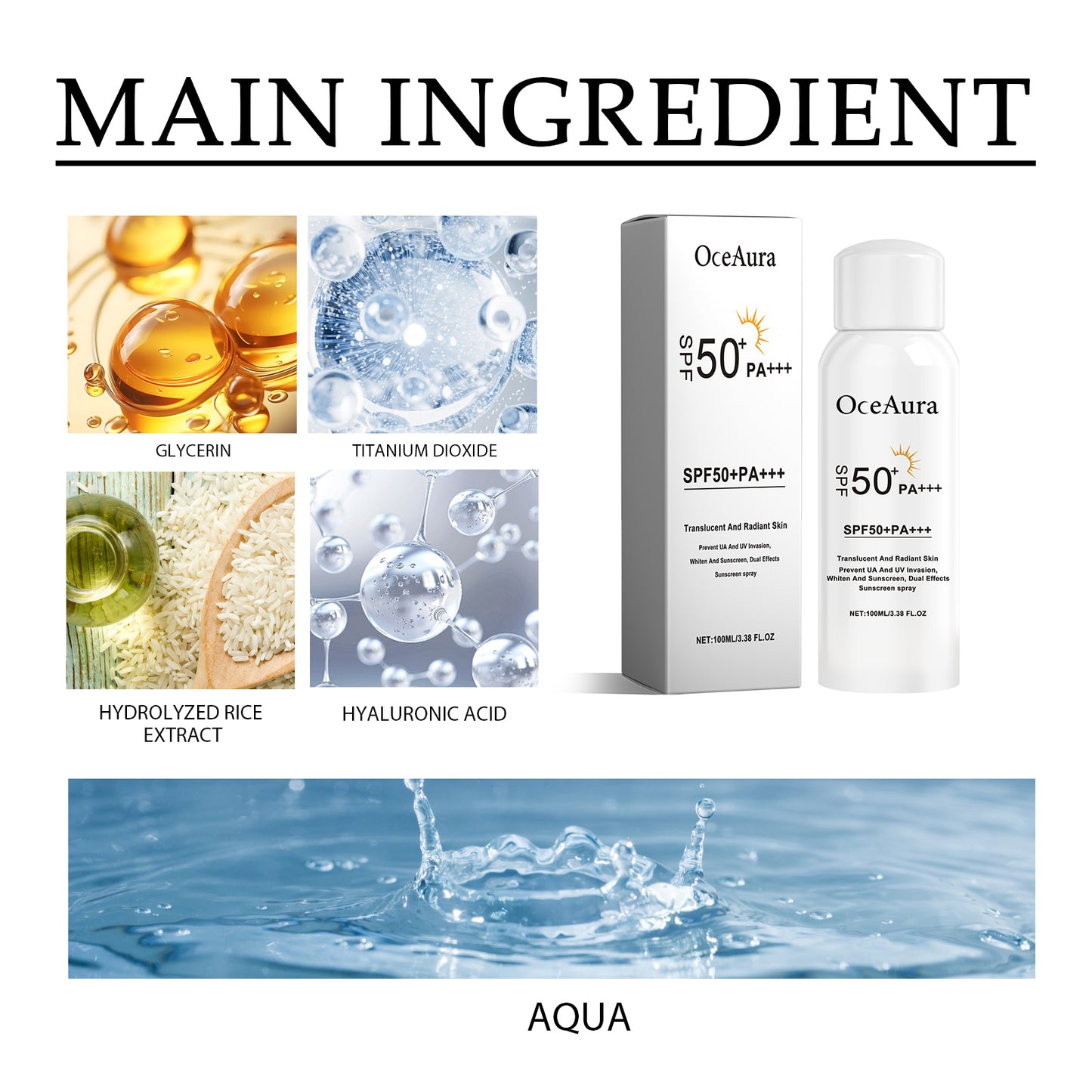 Sunscreen Spray