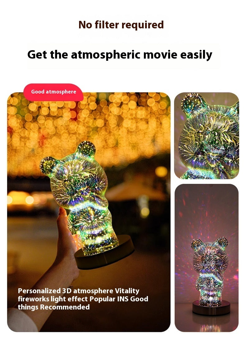 3D Glass Bear