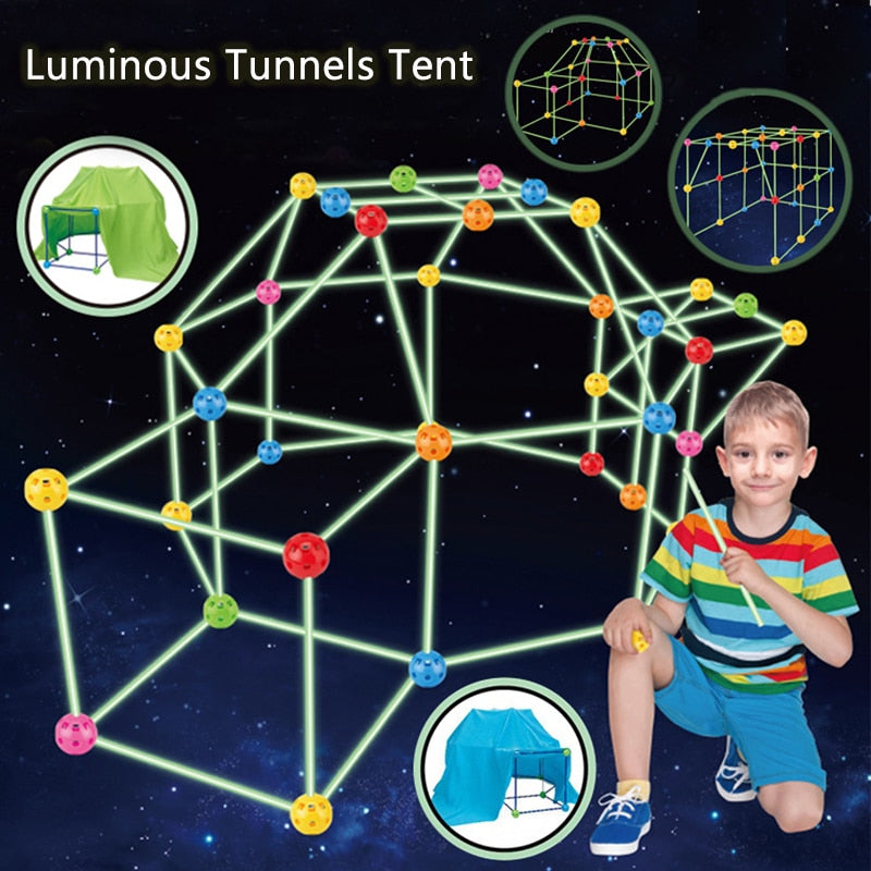 Kids Construction Fort Building