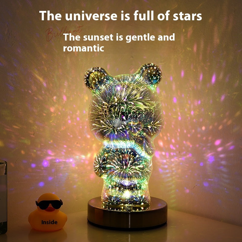 3D Glass Bear