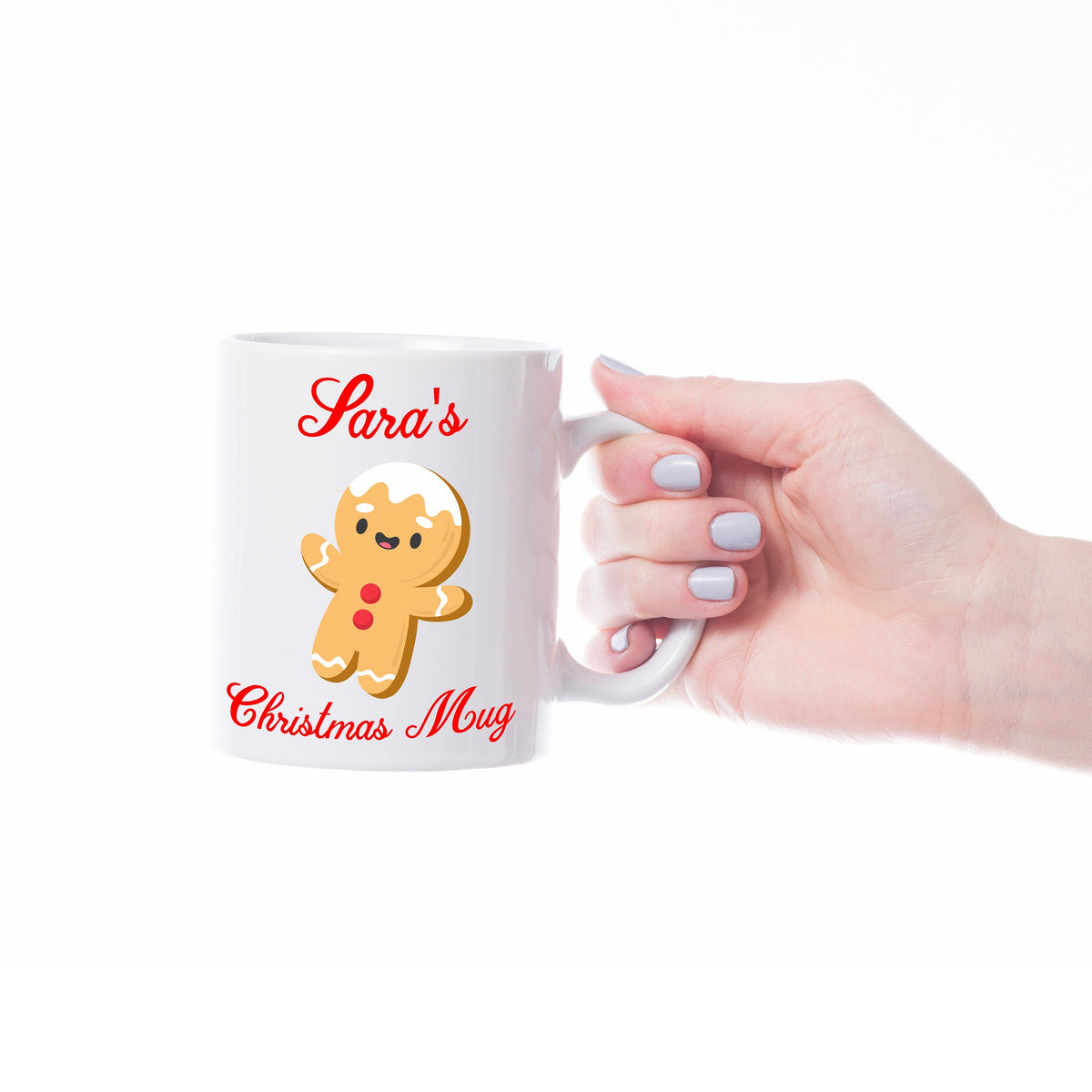 Personalised Christmas Mug – Perfect Gift for Bookworms and Holiday Lovers!