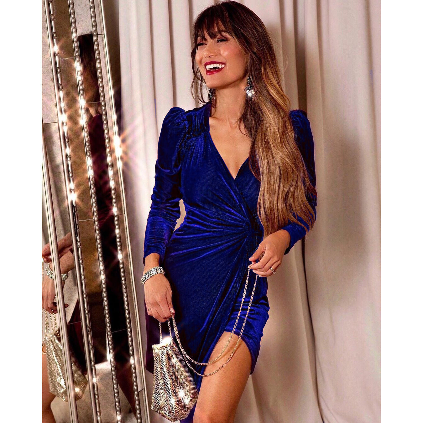 Velvet Loose Dress