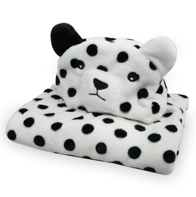 Soft Hooded Animal Baby Bathrobe Towel