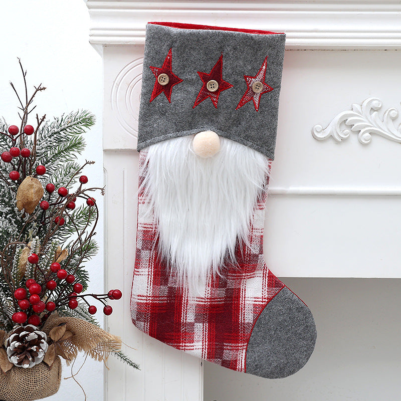 Christmas stocking gnome