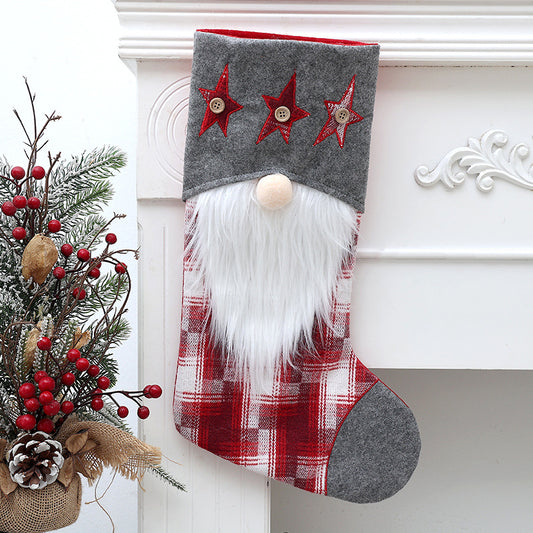 Christmas stocking gnome
