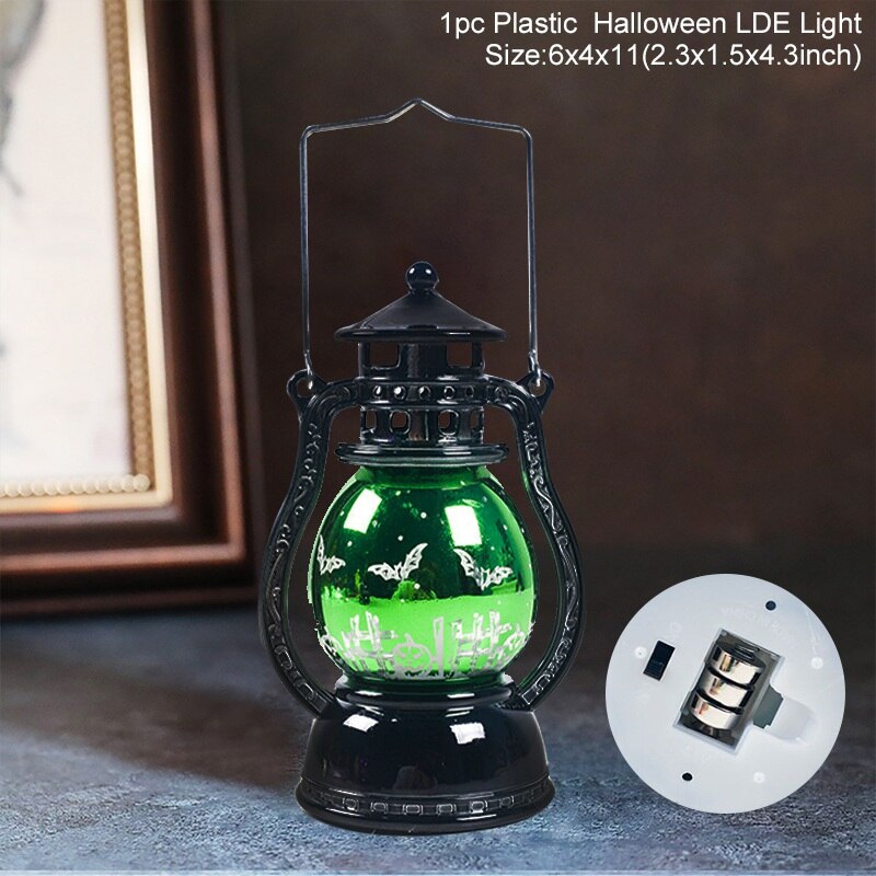 Halloween Retro Small Oil Lamp
