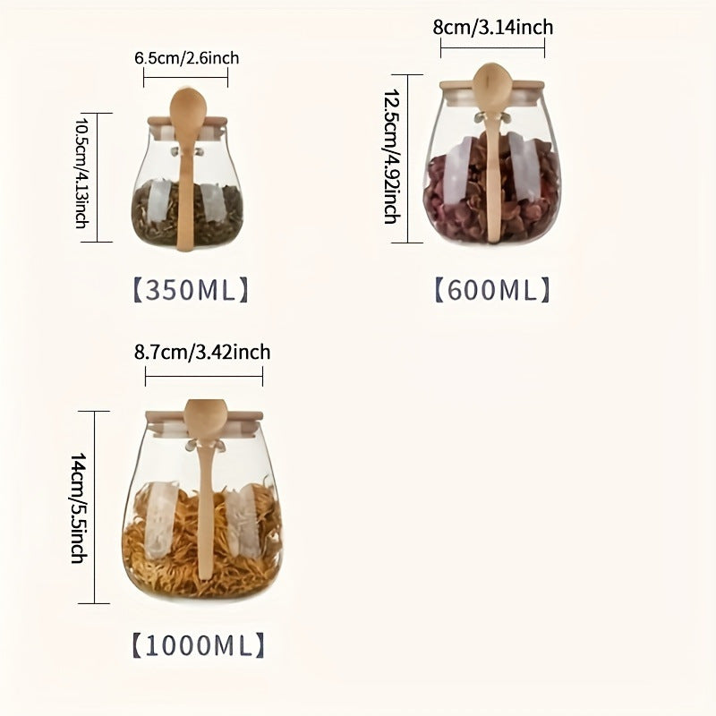 Glass Jar Glass Spice Jar