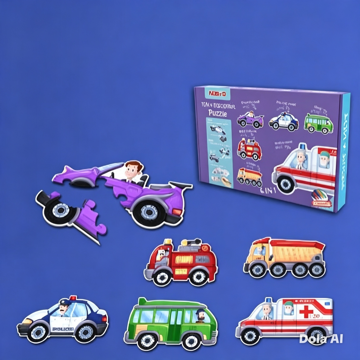 Large matching puzzles age 0-3