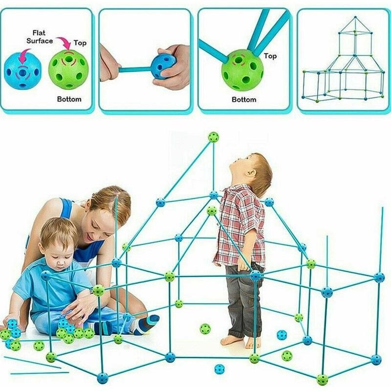 Kids Construction Fort Building