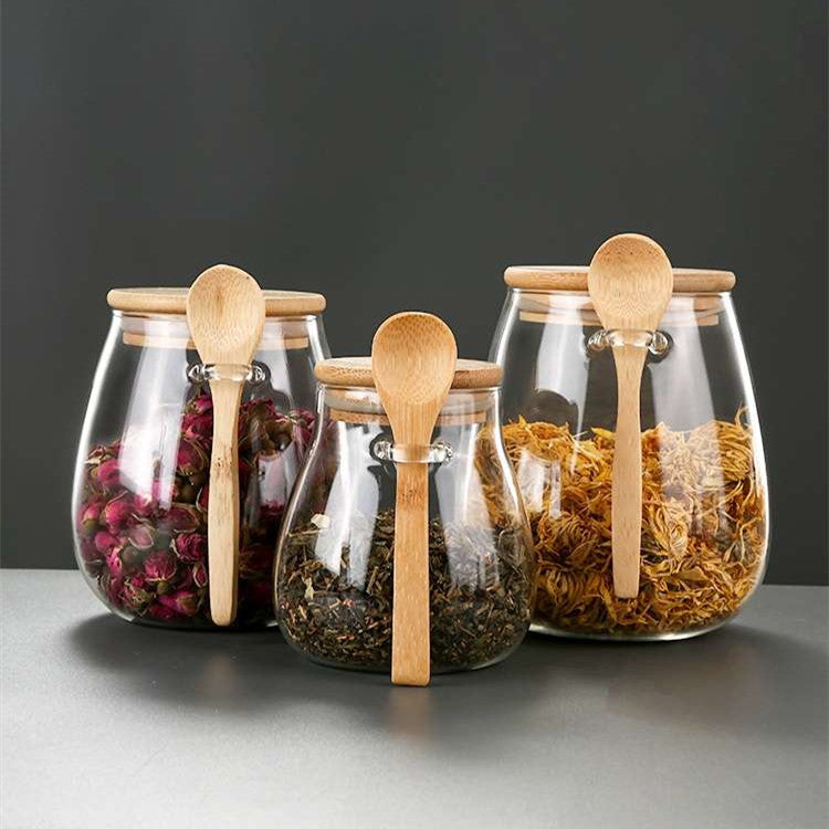 Glass Jar Glass Spice Jar