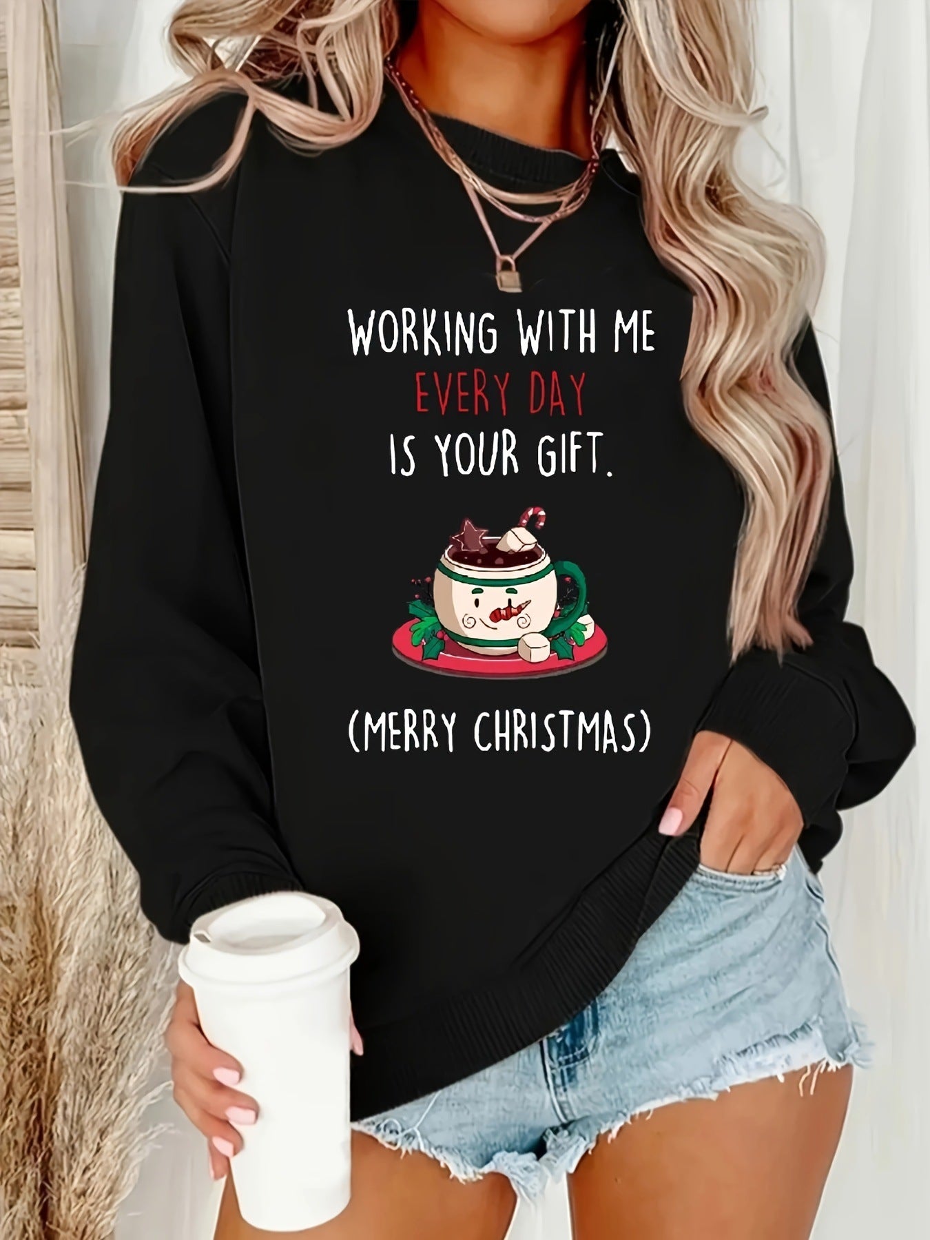 Christmas Cozy Plus Size jumper