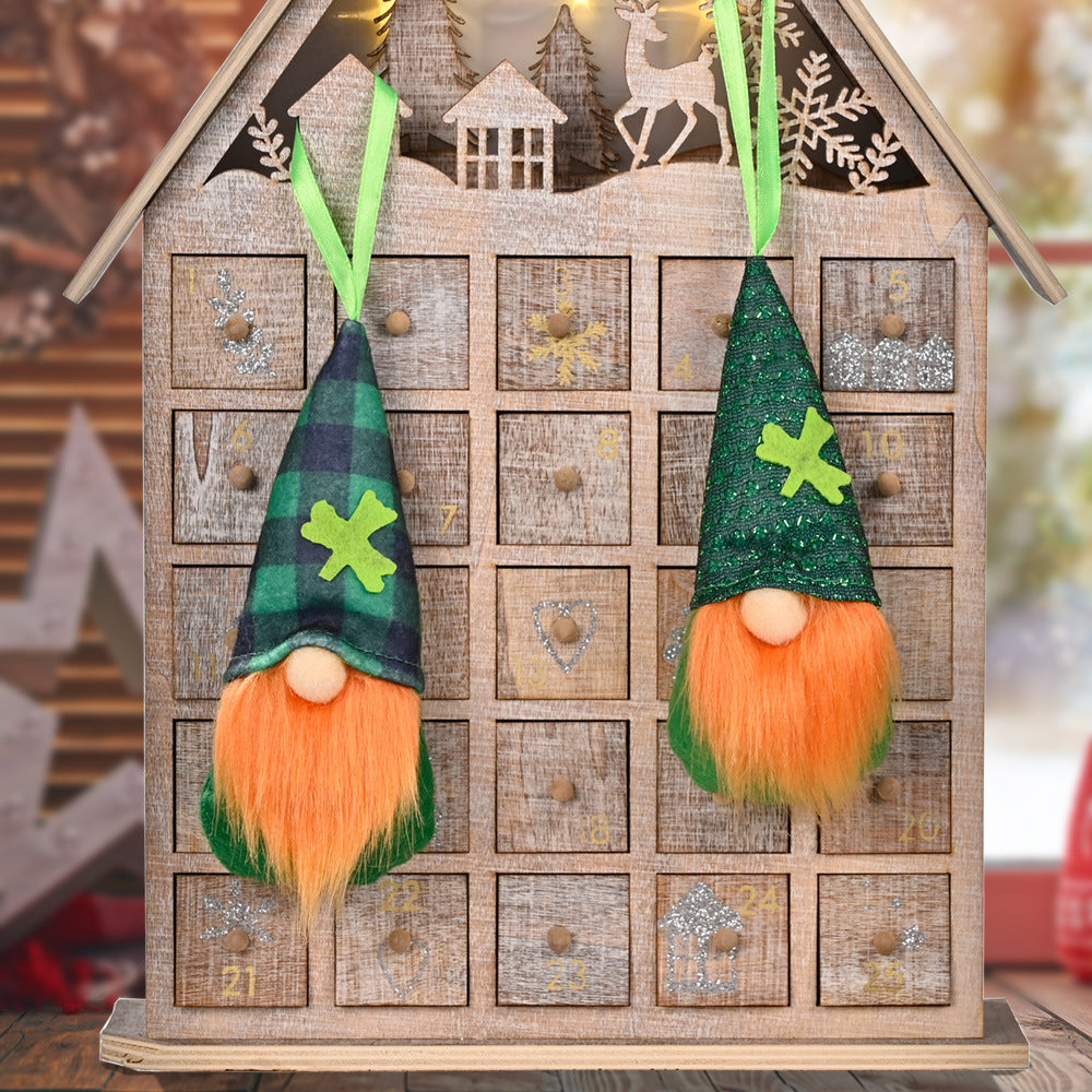 4pcs st patricks day gnomes