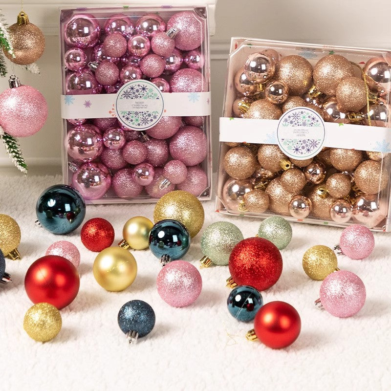 42pcs Christmas Tree baubles