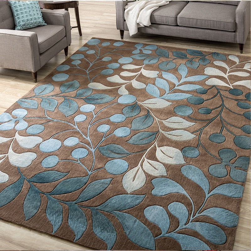 Abstract Flower Art Carpet