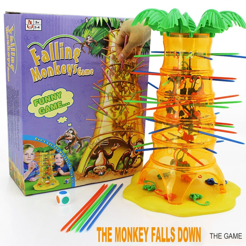 Monkey Falling Monkeys Interaction Board Game