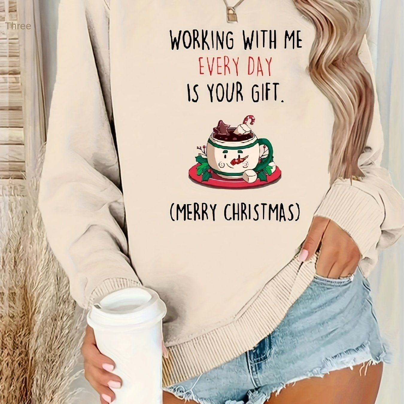 Christmas Cozy Plus Size jumper