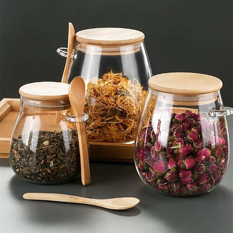 Glass Jar Glass Spice Jar