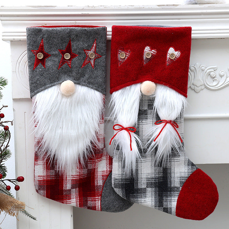Christmas stocking gnome