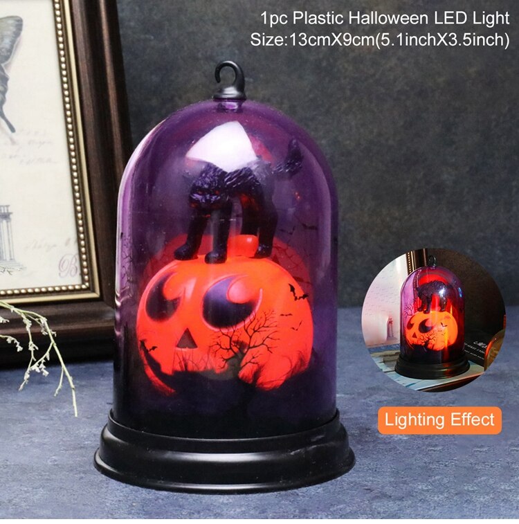 Halloween Retro Small Oil Lamp